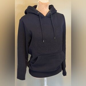 Embroidered Logo Barcelona Designs Hoodie with Front Pocket